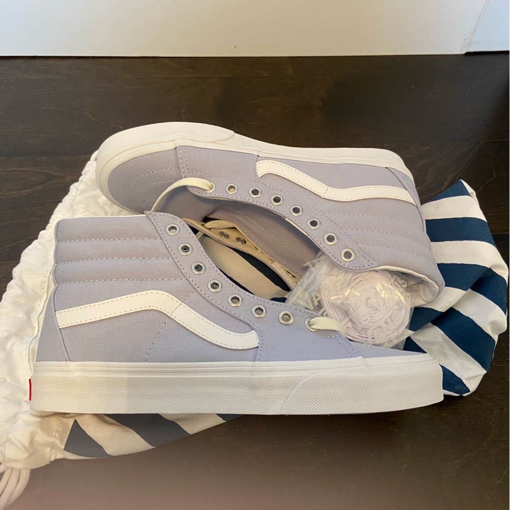 NWT Baby Blue Vans